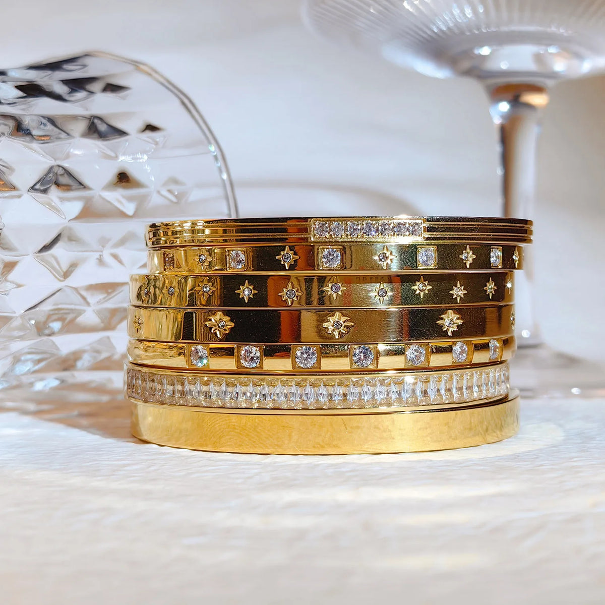Sparkle Zircon Bangle