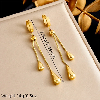 Gota Drop Necklace & Earrings Set