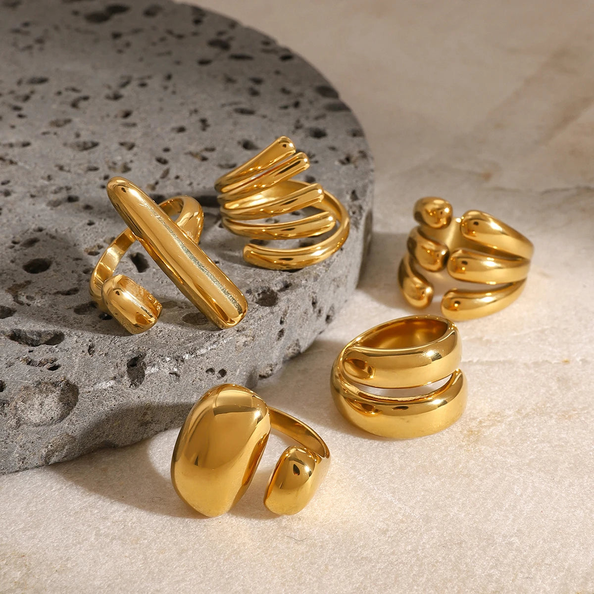 Line Asymmetric Open Ring