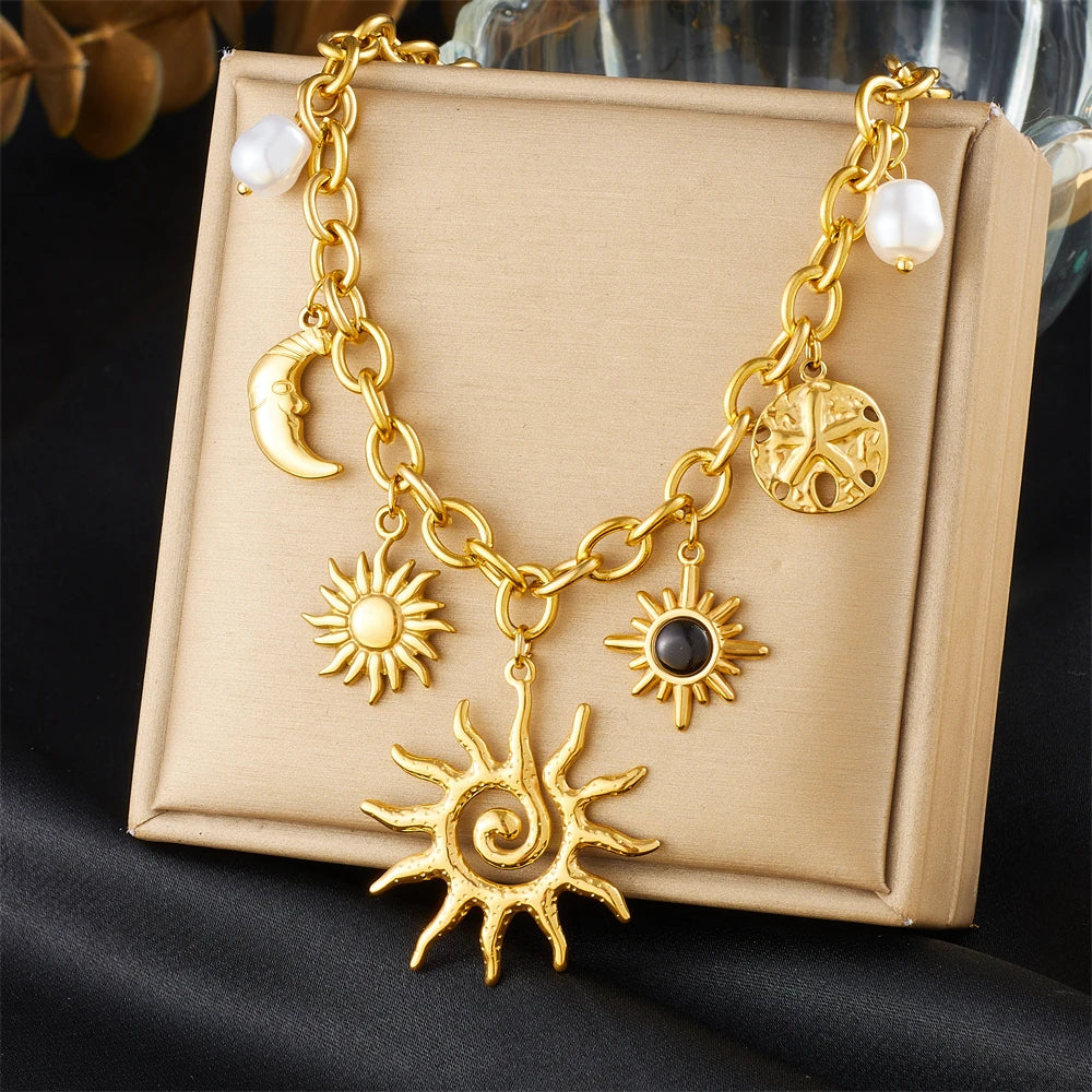 Celeste Charm Necklace