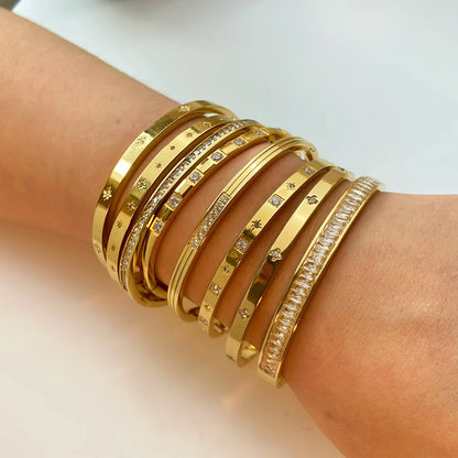 Sparkle Zircon Bangle