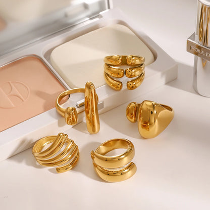 Line Asymmetric Open Ring