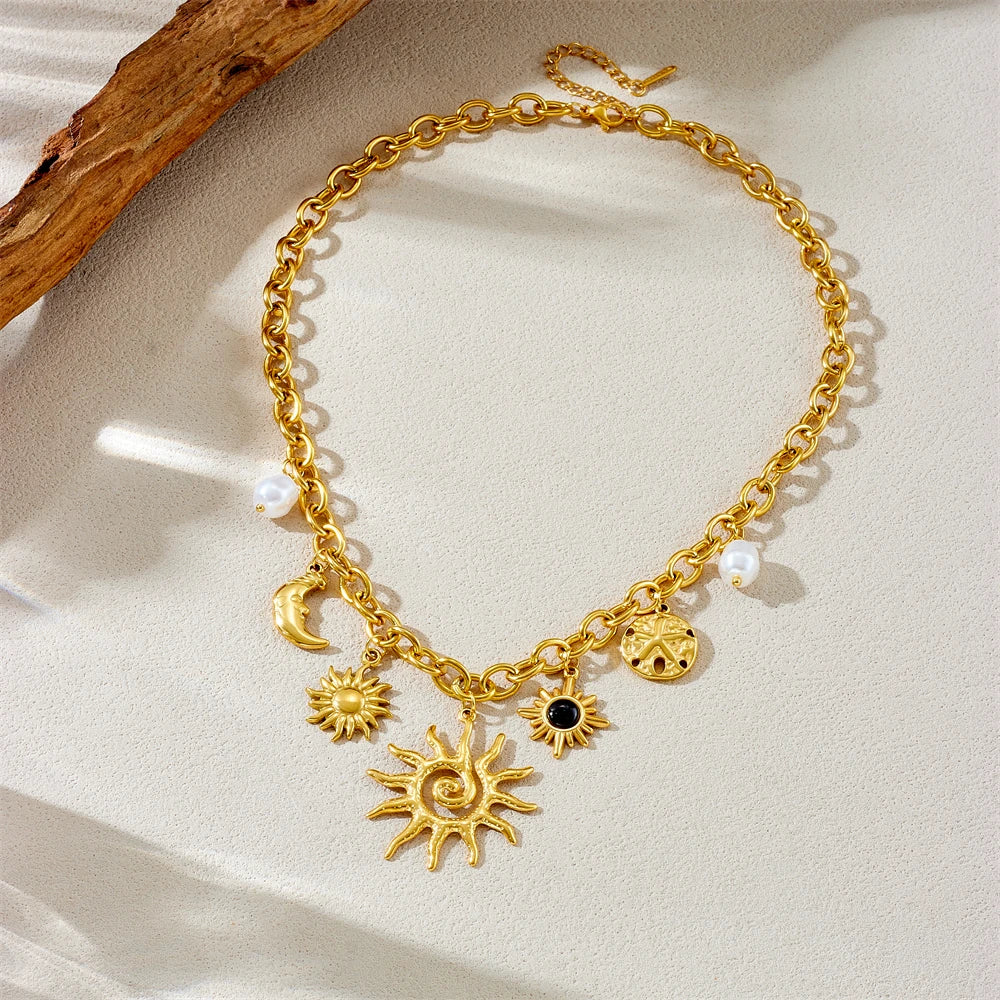 Celeste Charm Necklace