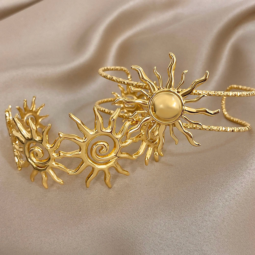 Soleil Spiral Cuff