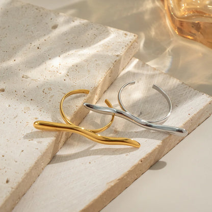 Ripple Wave Ring