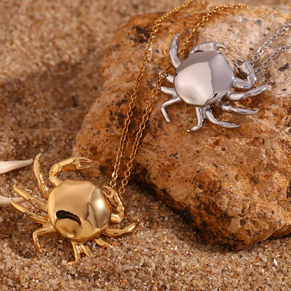 Cangrejito Crab Pendant Necklace