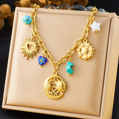 Celeste Charm Necklace