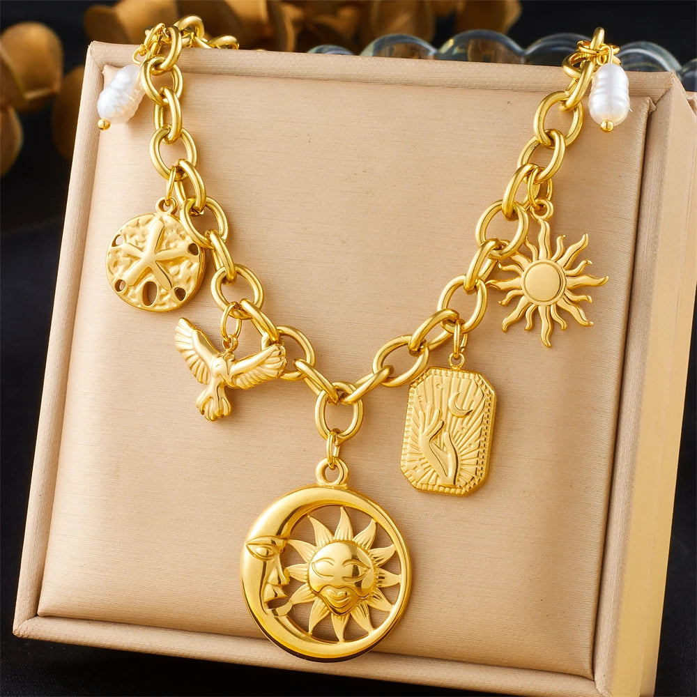 Celeste Charm Necklace