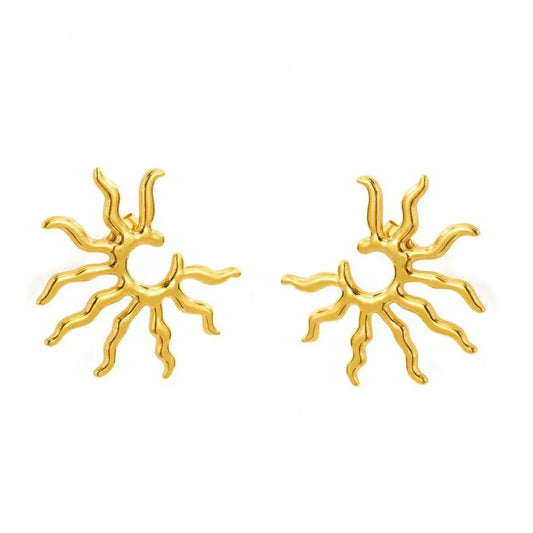 Radiant Sunburst Earrings
