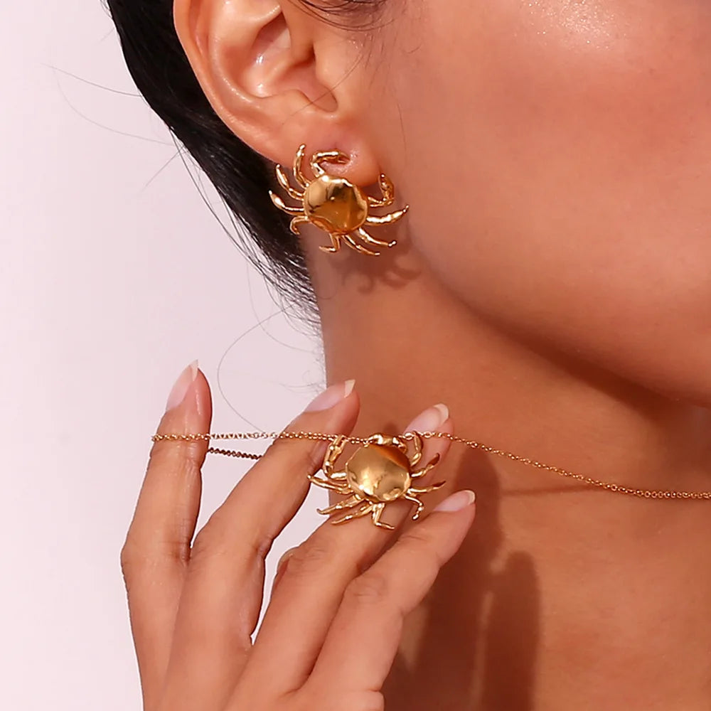 Little Crab Stud Earrings