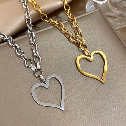 Chunky Heart Necklace