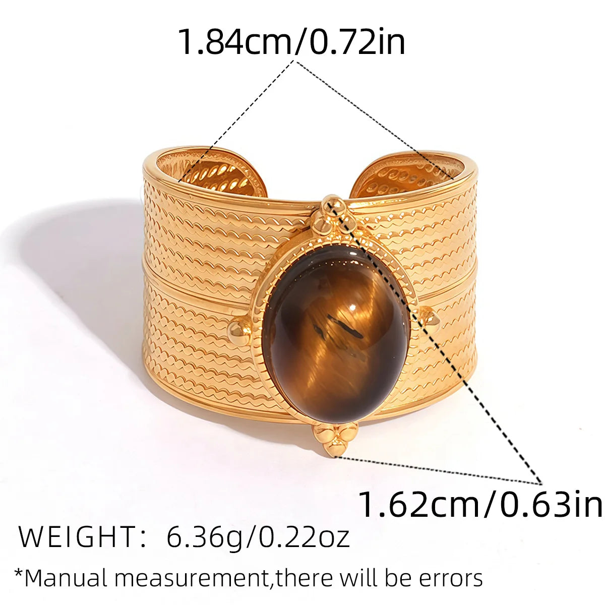 Sunlit Stone Rings